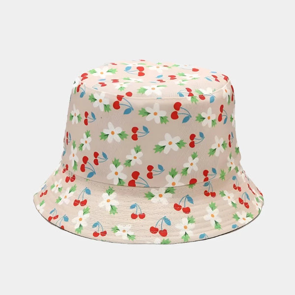 Cotton Cherry Bucket Hat