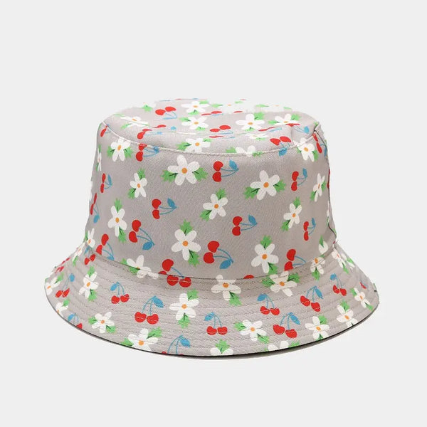 Cotton Cherry Bucket Hat