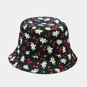 Cotton Cherry Bucket Hat