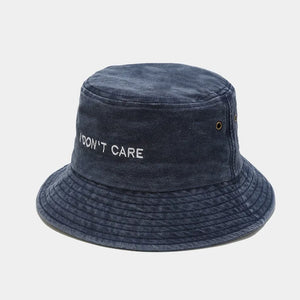 Cotton Embroidery Bucket Hats