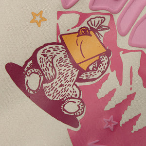 Cotton Fleece Heart Y2k Hoodie