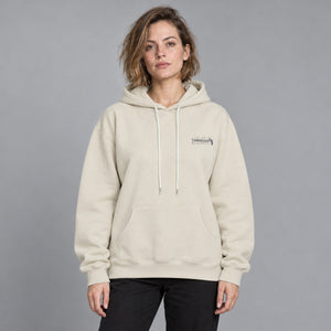 Cotton Fleece Y2k Hoodie – worn by a woman