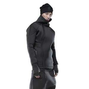 Cotton Futuristic Cyberpunk Sweatshirt