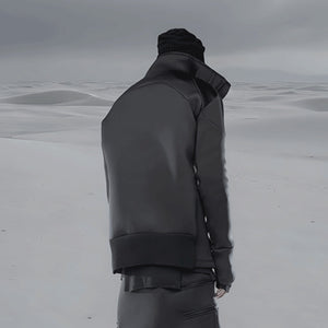 Cotton Futuristic Cyberpunk Sweatshirt