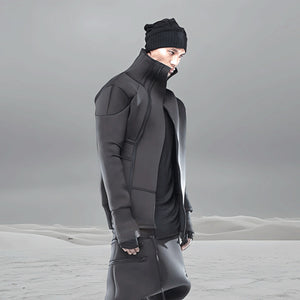 Cotton Futuristic Cyberpunk Sweatshirt