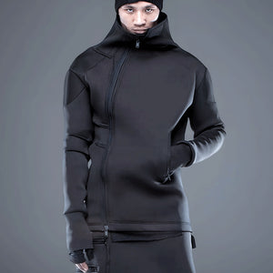 Cotton Futuristic Cyberpunk Sweatshirt