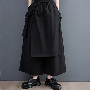 Cotton Skirt Pants Streetwear