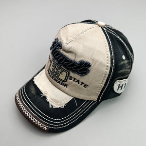 Cotton Snapback Caps Y2K
