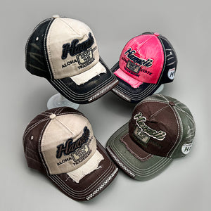 Cotton Snapback Caps Y2K
