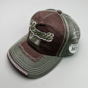 Cotton Snapback Caps Y2K