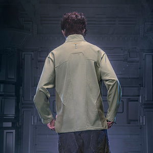 Cotton Turtleneck Cyberpunk Sweatshirt