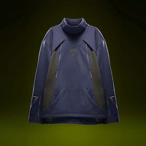 Cotton Turtleneck Cyberpunk Sweatshirt