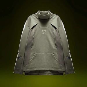 Cotton Turtleneck Cyberpunk Sweatshirt