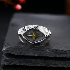 Cracking Star Y2K Ring — photo 4