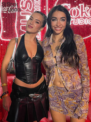 Crop Top Sleeveless Shirt