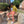 Yellow Cropped Denim Y2K Jacket worn with coral skinny jeans, seated on garden steps, front view