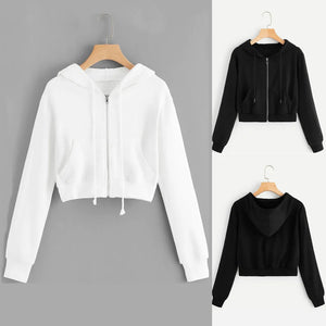 Cropped Hoodie Blank