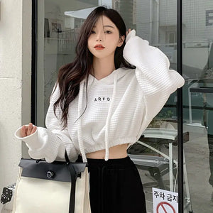 Cropped Oversized Hoodie