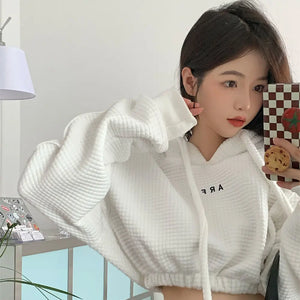 Cropped Oversized Hoodie