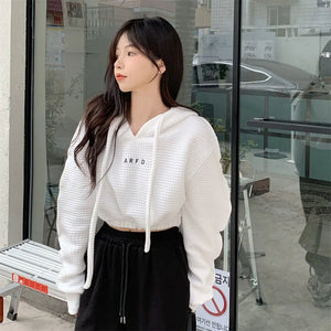 Cropped Oversized Hoodie