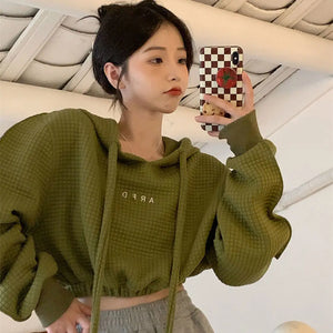 Cropped Oversized Hoodie