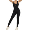 Cross Backless Unitard Gym