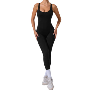 Cross Backless Unitards