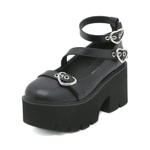 Cross Bandage Women Shoes Y2K