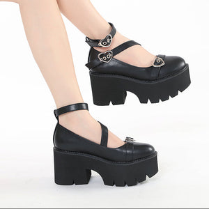 Cross Bandage Women Shoes Y2K