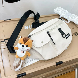 Crossbody Canvas Sling Bag