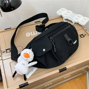 Crossbody Canvas Sling Bag