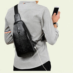 Crossbody PU Leather Sling Bag