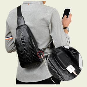 Crossbody PU Leather Sling Bag