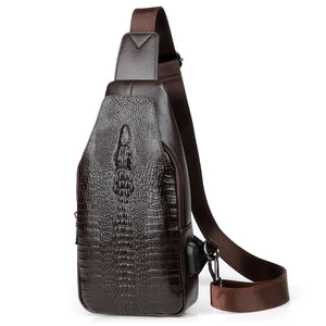 Crossbody PU Leather Sling Bag