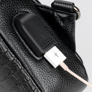 Crossbody PU Leather Sling Bag