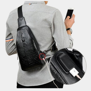 Crossbody PU Leather Sling Bag