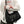 Crossbody Sling Bag Black - product view on white background
