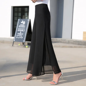 Culottes High-Waisted Skirt Pants