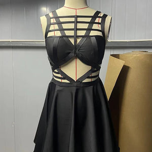 Cut Out A Line Dress