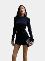 Cut-Out-Kleid mit Rückenausschnitt