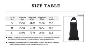 Cut Out Backless Dress