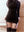Cut Out Black Mini Dress