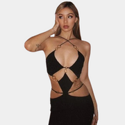 Cut-Out-Bodycon-Maxikleid