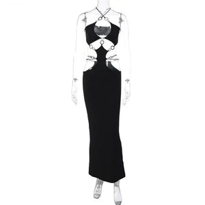 Cut Out Bodycon Maxi Dress