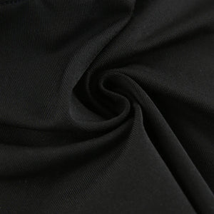 Cut Out Bodysuit Black