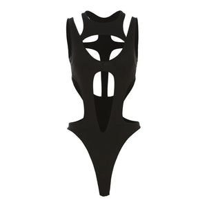 Cut Out Bodysuit Festival