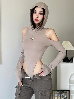 Cut Out Bodysuit Lingerie