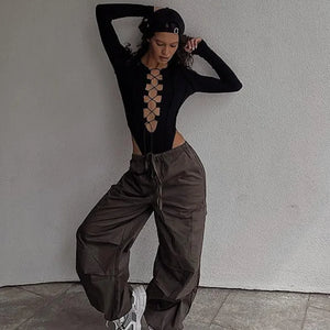 Cut Out Bodysuit Outfit