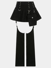 Cut Out Cargo Pants