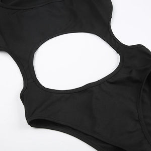 Cut Out Front Bodysuit
